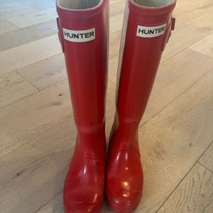 Original Tall Hunter Boots Size 6